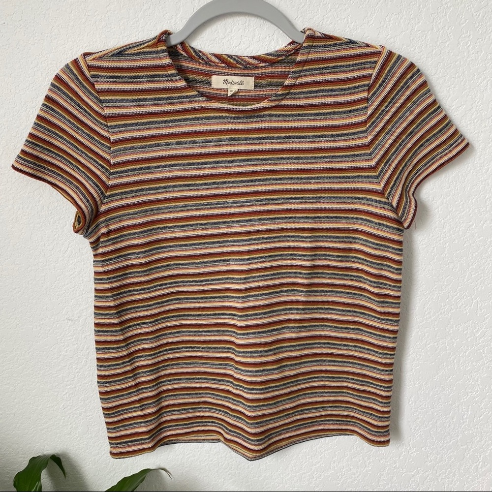 Madewell Striped Textured Shirt